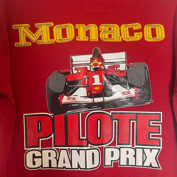 NWT F1 Monaco Grand Prix Racecar Official Product Automobile Club Shirt Size L - Picture 4 of 12